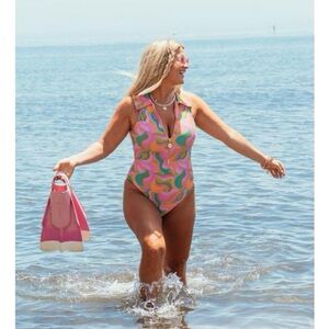 Surfing Barbie One Piece by Show Me Your Mumu